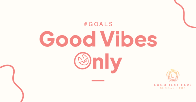 Good Vibes Only Facebook Ad Image Preview