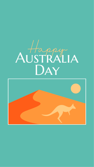 Australia Day Instagram story Image Preview