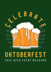 Oktoberfest Party Poster Image Preview