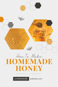 A Beelicious Honey Pinterest Pin Image Preview