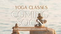 Yoga Classes Coming Facebook event cover Image Preview