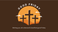 Good Friday Badge Facebook Event Cover Design