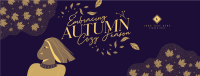 Cozy Autumn Season Facebook Cover Design
