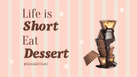 Dessert Life Quote Animation Design