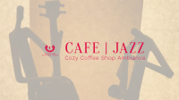 Cafe Jazz YouTube Banner Image Preview