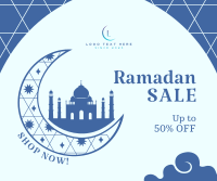 Ramadan Moon Discount Facebook post Image Preview