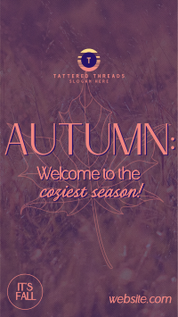 Warm Autumn Greetings TikTok Video Image Preview