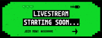 Livestream Start Gaming Facebook cover Image Preview