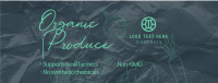 Organic Produce Facebook cover Image Preview