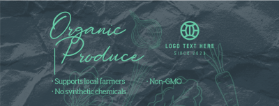 Organic Produce Facebook cover Image Preview