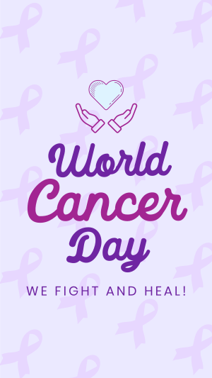 Worldwide Cancer Fight Instagram story Image Preview