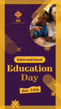 Happy Education Day  Instagram story Image Preview