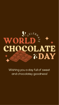 Today Is Chocolate Day Instagram Story Design