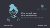 Wear Mask Facebook event cover Image Preview