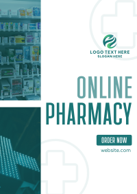 Online Pharmacy Business Poster Preview