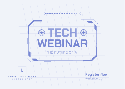 Tech Webinar Postcard Image Preview