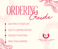 Elegant Marble Order Instructions Facebook post Image Preview
