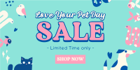 Love Your Pet Day Sale Twitter Post Image Preview