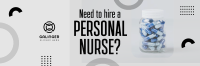 Nurse For Hire Twitter Header Design