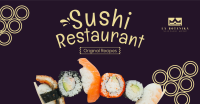 Sushi Bar Facebook Ad Design