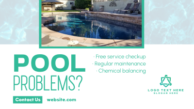 Pool Problems Maintenance Facebook event cover Image Preview