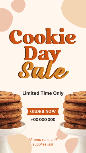 Cookie Day Sale Facebook story Image Preview