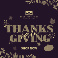 Thanksgiving Autumn Sale Linkedin Post Image Preview