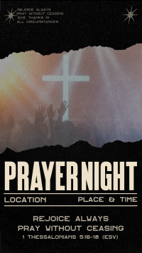 Modern Prayer Night YouTube Short Design