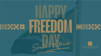 Freedom For South Africa Facebook Event Cover Design