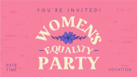 Women's Equality Celebration Video Image Preview
