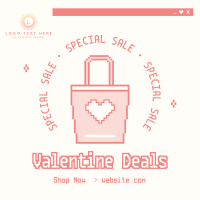 Pixel Shop Valentine Instagram post Image Preview