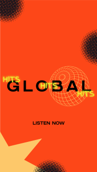 Global Music Hits Instagram Reel Image Preview