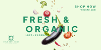 Fresh Vegetables Twitter Post Image Preview