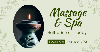 Spa Services Facebook ad Image Preview