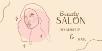 Beauty Salon Branding Twitter post Image Preview