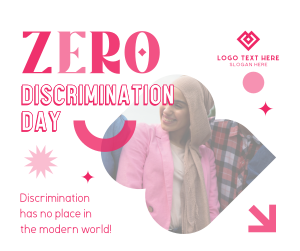Zero Discrimination Diversity Facebook post Image Preview