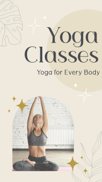 Modern Yoga Class For Every Body Instagram Reel Preview