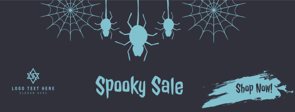 Spooky Spiders Facebook Cover Design Image Preview