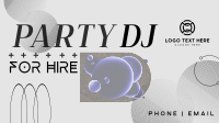 Party DJ Facebook Event Cover Design