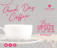 Good Day Coffee Promo Facebook Post Design