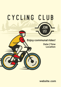 Fitness Cycling Club Flyer Image Preview