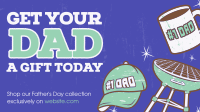 Gift Your Dad Facebook Event Cover Design