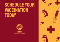 Vaccinate Postcard Design