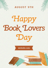 Happy Book Lovers Day Flyer Image Preview