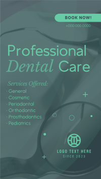 Professional Dental Care Services Video Preview