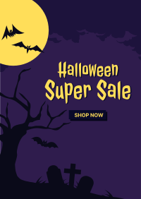 Halloween Super Sale Flyer Design