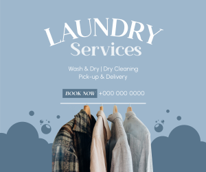 Dry Cleaning Service Facebook post Image Preview