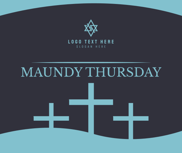 Maundy Thursday Holy Thursday Facebook Post Design Image Preview