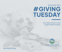 Giving Tuesday Coins Facebook post Image Preview