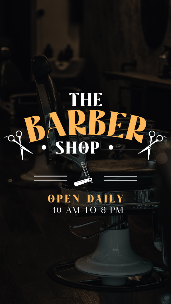The Barber Brothers Instagram Story Design Image Preview